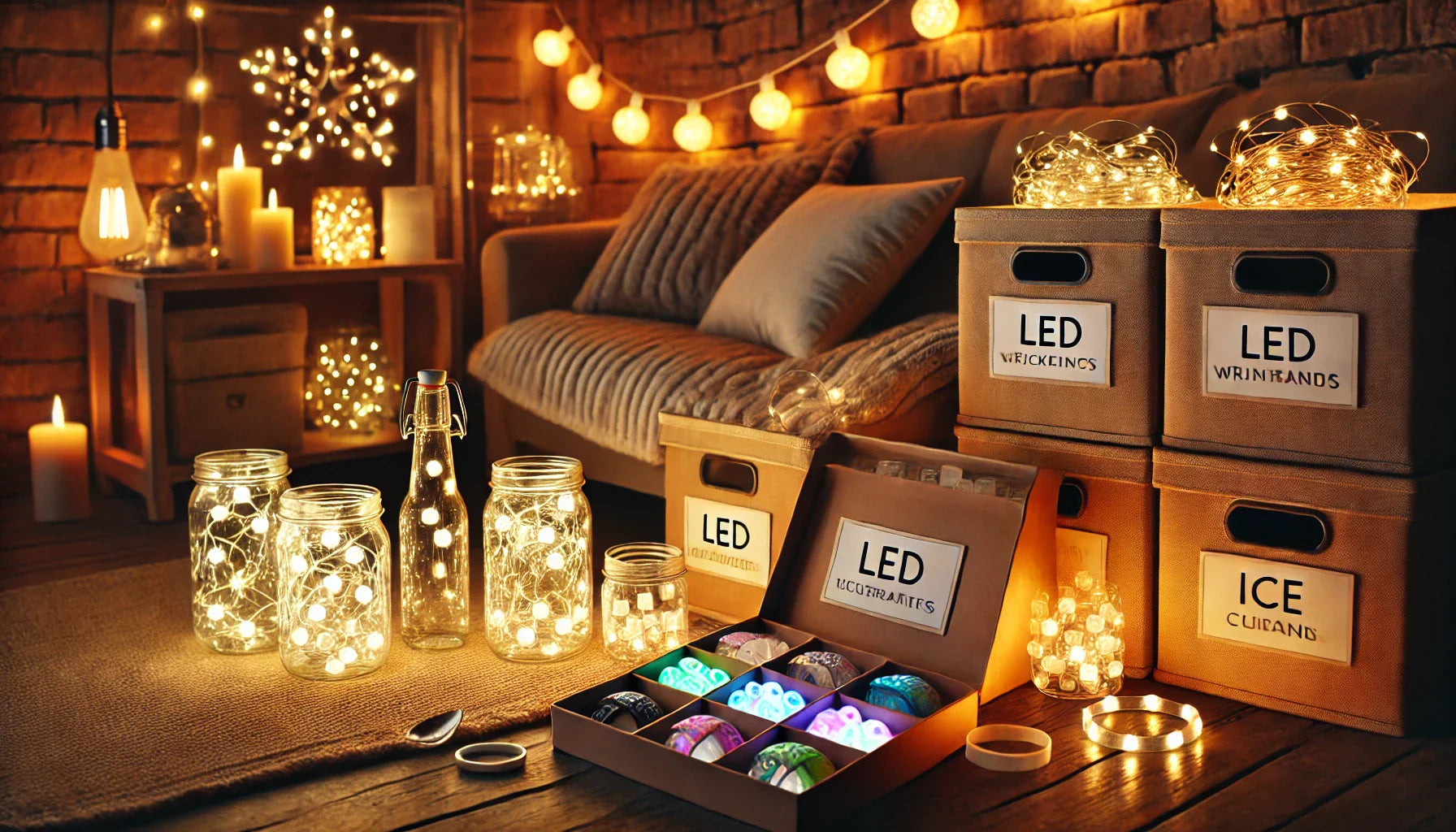 Wiederverwendbare Partydeko: So nutzt du LED-Gadgets immer wieder