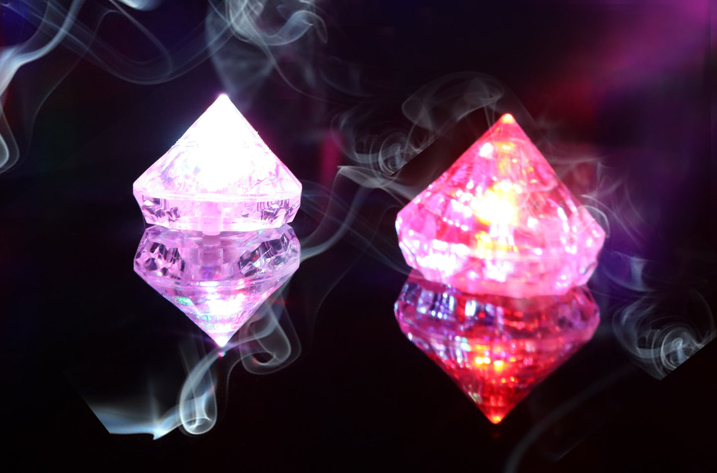 LED Eiswürfel Diamant 12er Pack – Exklusive Party-Dekoration