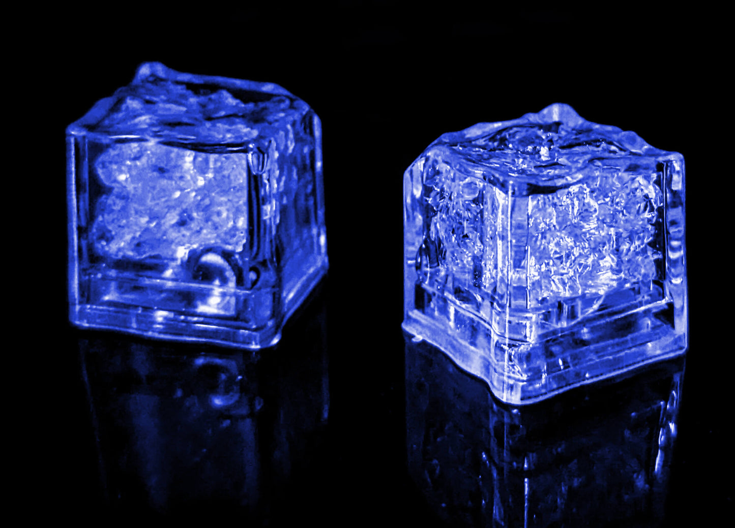LED Eiswürfel Big Würfel On/Off 12er Pack – Perfekte Party-Dekoration