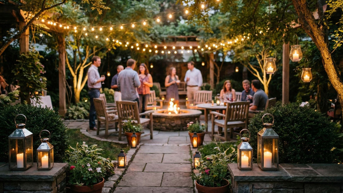 Gartenparty beleuchten: 7 Tipps für stimmungsvolles Licht im Freien