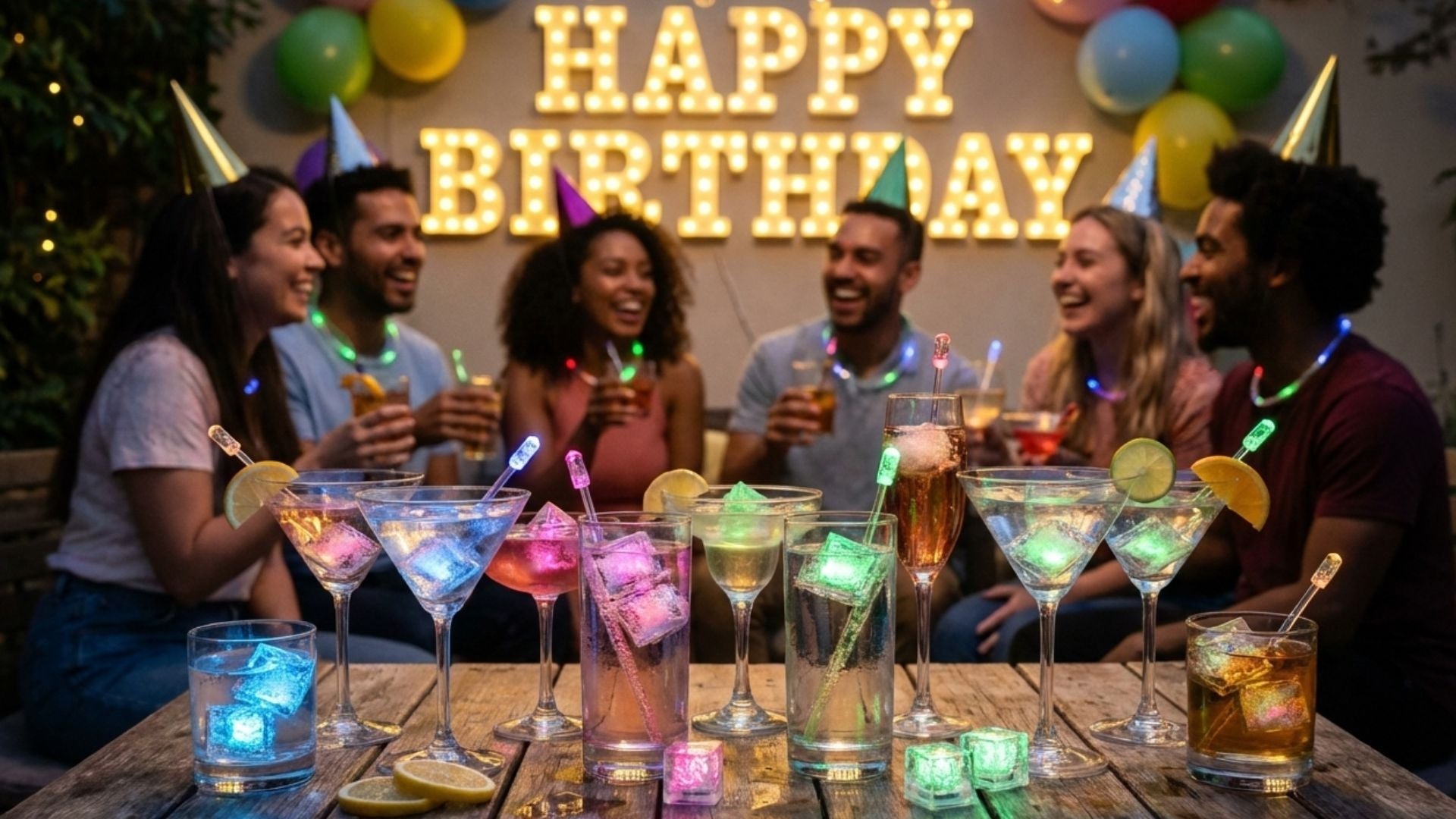 Geburtstagsparty deluxe: Mit LED-Deko jeden Geburtstag aufpeppen