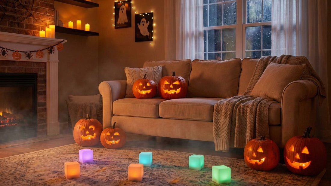 Halloween-Party-Deko: Gruselige Atmosphäre mit LED-Licht zaubern