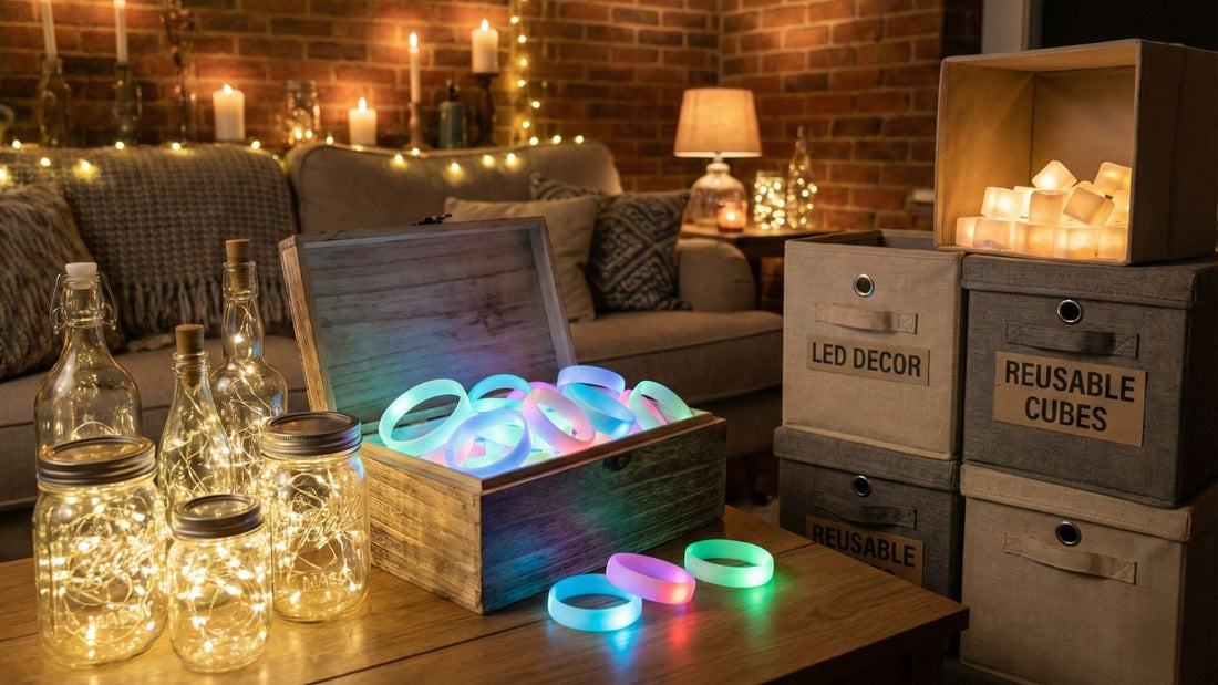 Wiederverwendbare Partydeko: So nutzt du LED-Gadgets immer wieder