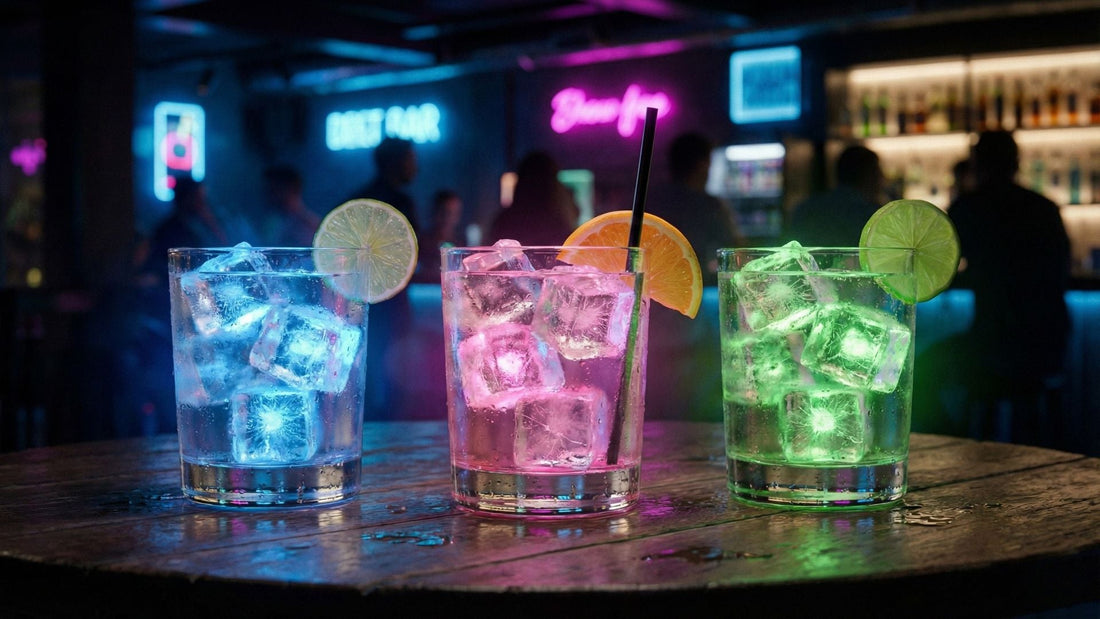 Leuchtende Cocktails: Coole Drink-Rezepte mit LED-Eiswürfeln