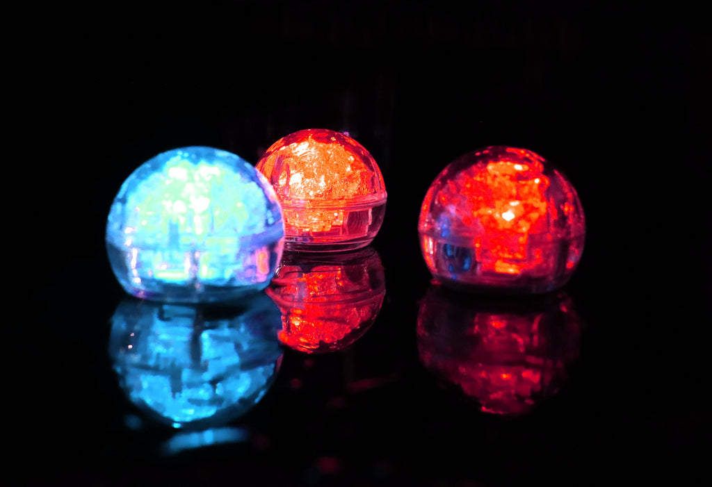 LED Eiswürfel Kugel 240 Stück Business Pack – Glänzende Party-Dekoration