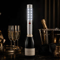 LED Flaschenaufsatz Stroboblitzstab Silber/Gold – Leuchtende Party-Dekoration