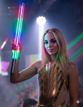 XL LED Flaschenaufsatz/Handstab/Stroboblitzstab 6er Pack – Leuchtende DJ Party-Dekoration