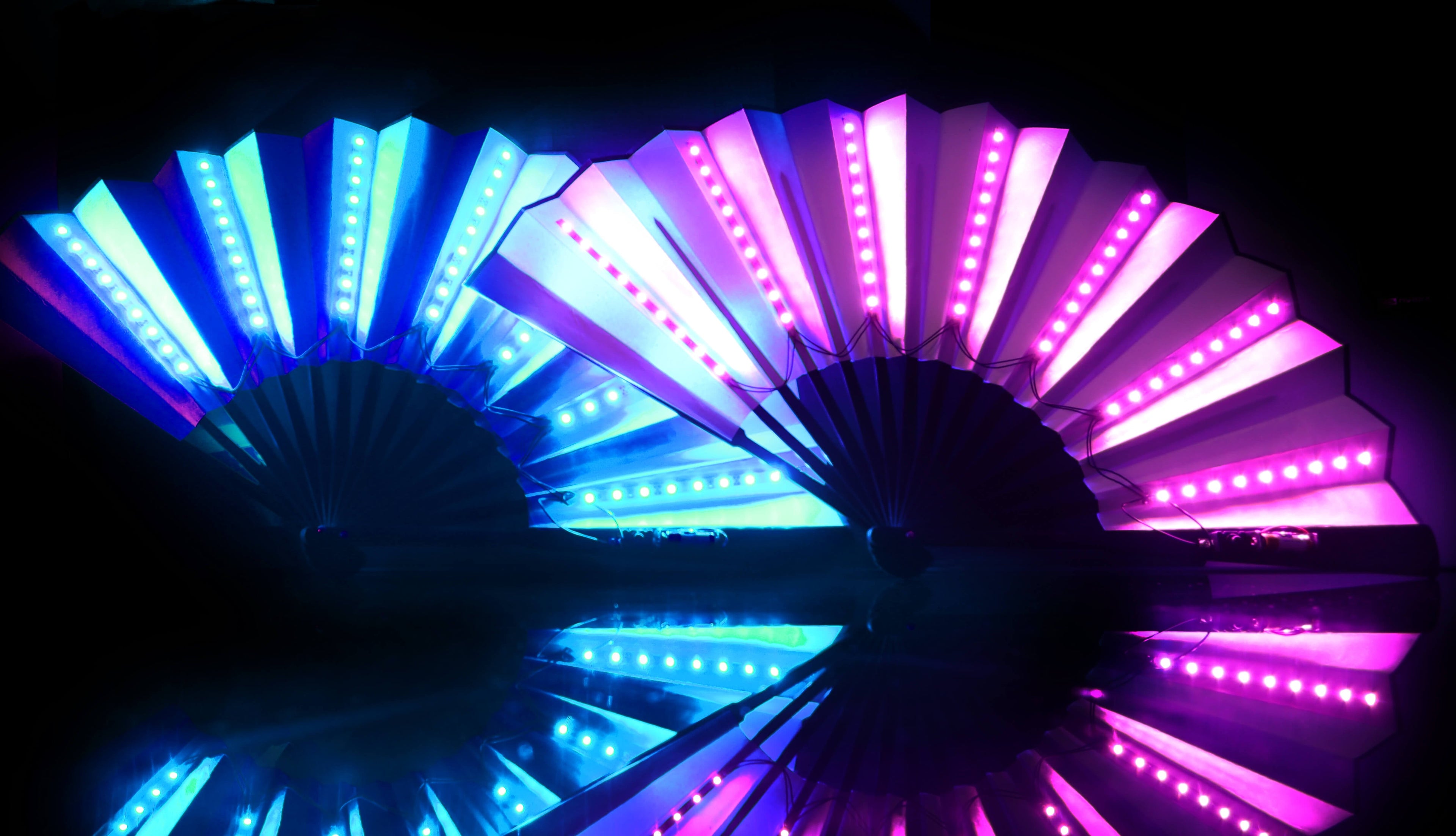 LED HAND FAN MIX PACKAGE
