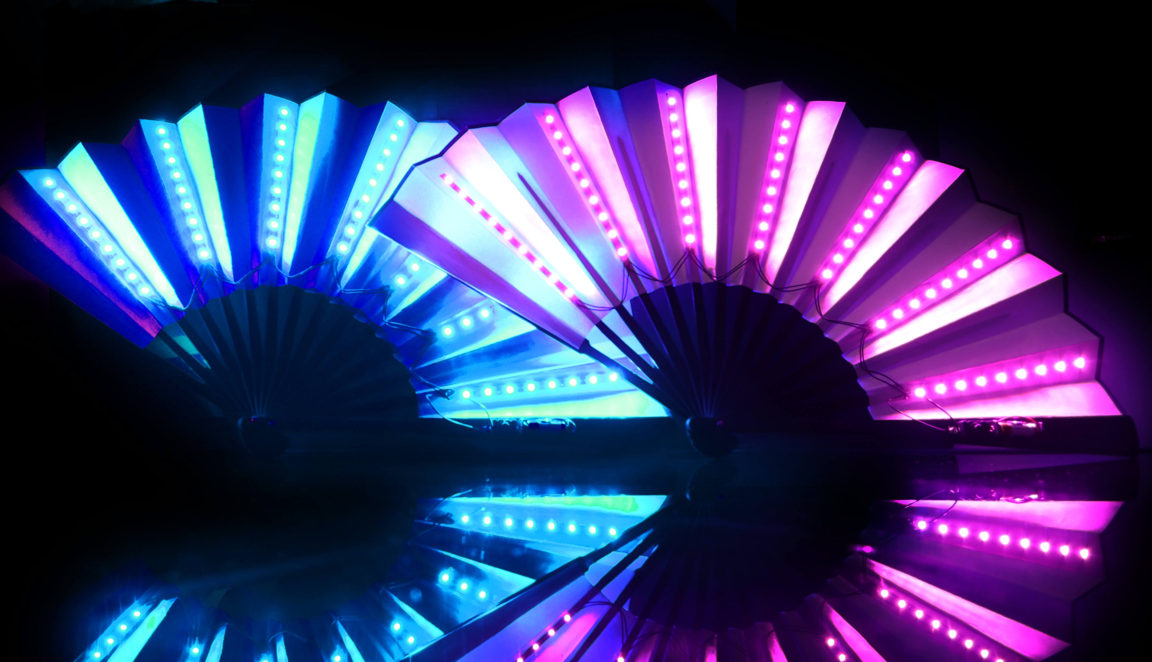 LED HAND FAN MIX PACKAGE