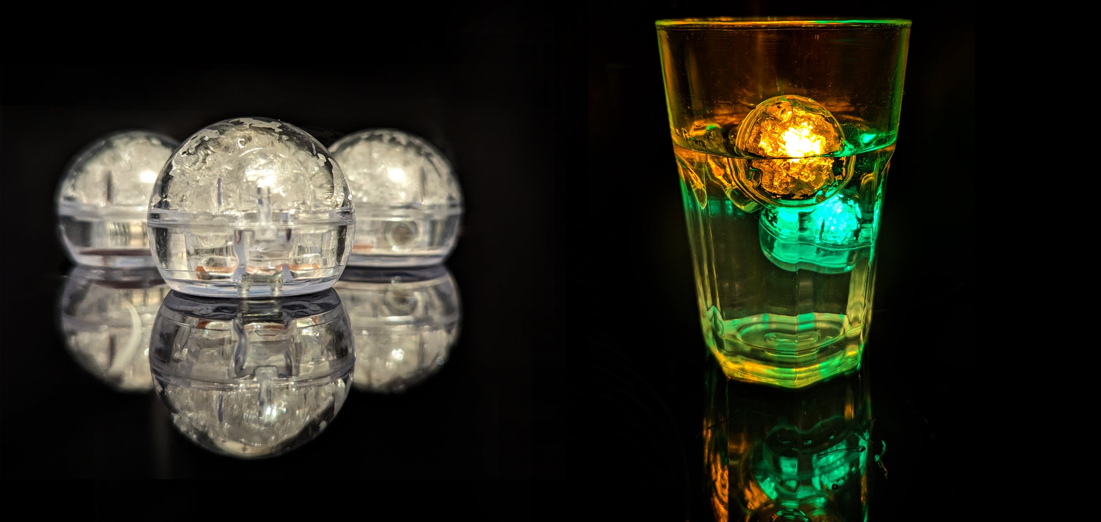 LED ICE CUBE BALL 12 PACK