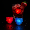 LED Ice Cubes Heart 240 Pieces Business Pack – Luminous Decoration