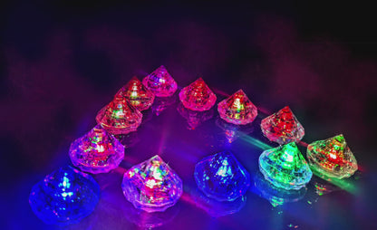 LED Eiswürfel 96er Mix Paket – Leuchtende Getränkedekoration